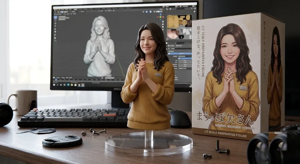 Concept preview for the 3D Figurine style
